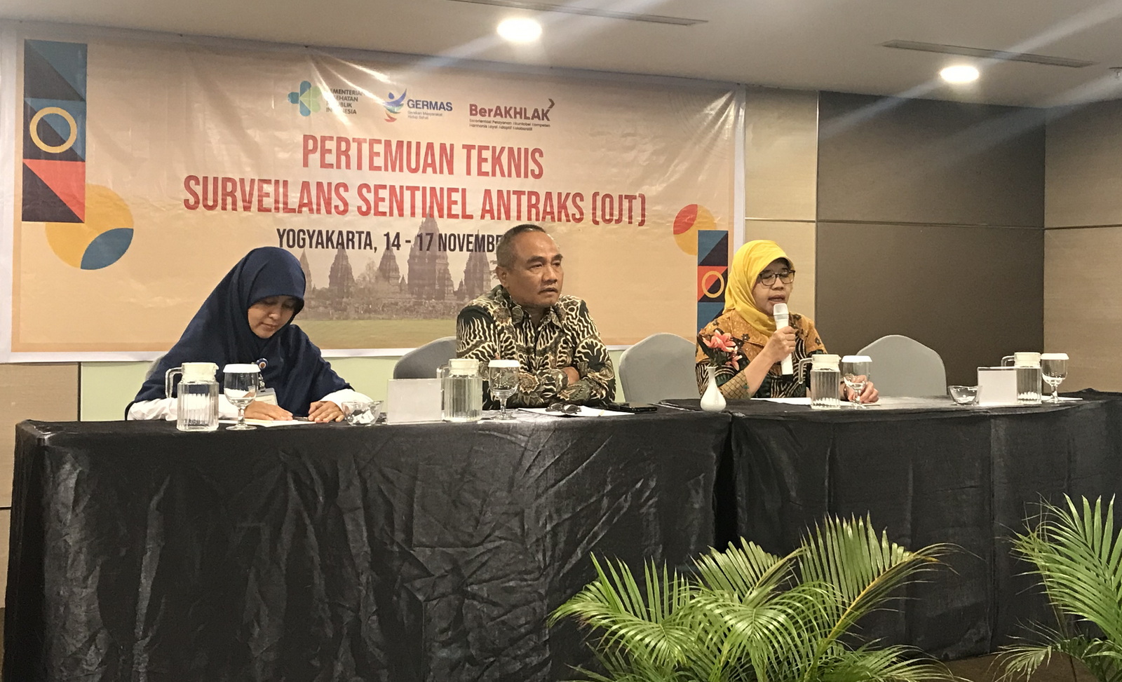 BBTKLPP Yogyakarta Hadiri Pertemuan Teknis Surveilans Sentinel Antraks (OJT) di D.I. Yogyakarta
